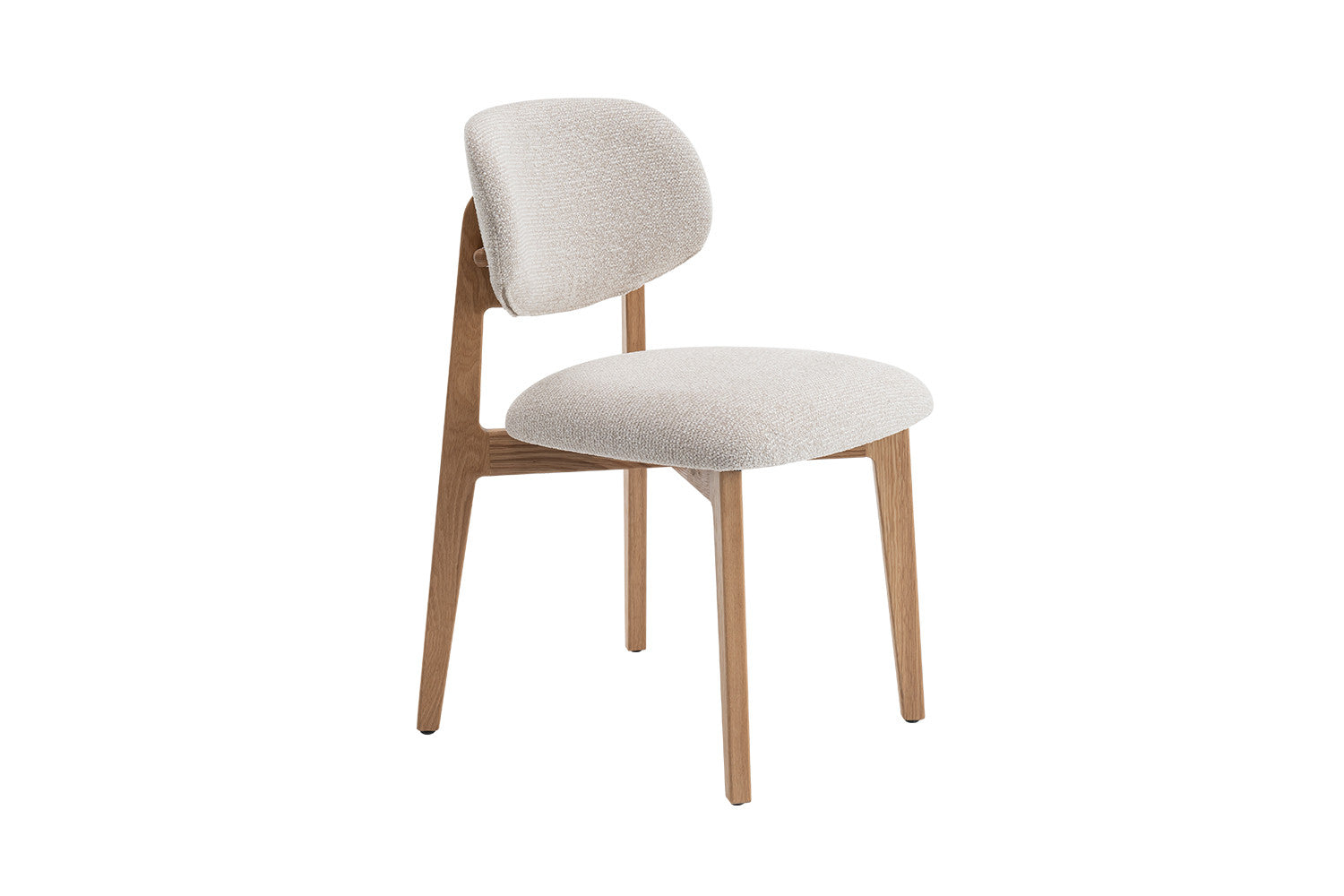 Stoel 'Carmen' Naturel Eik Ote Milan 103 Beige