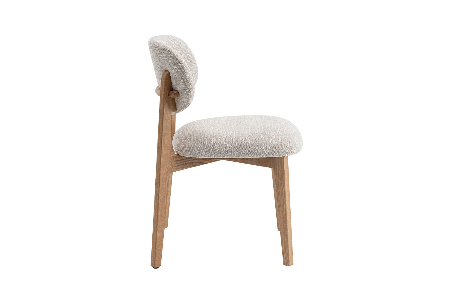 Stoel 'Carmen' Naturel Eik Ote Milan 103 Beige