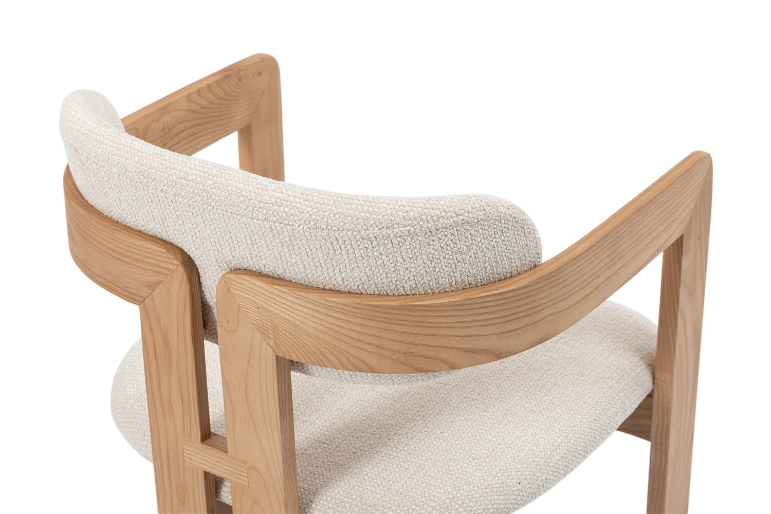 Stoel 'Camille' Essenhout Naturel Ote Milan 103 Beige