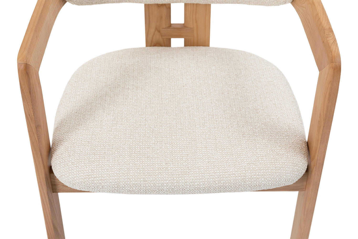 Stoel 'Camille' Essenhout Naturel Ote Milan 103 Beige