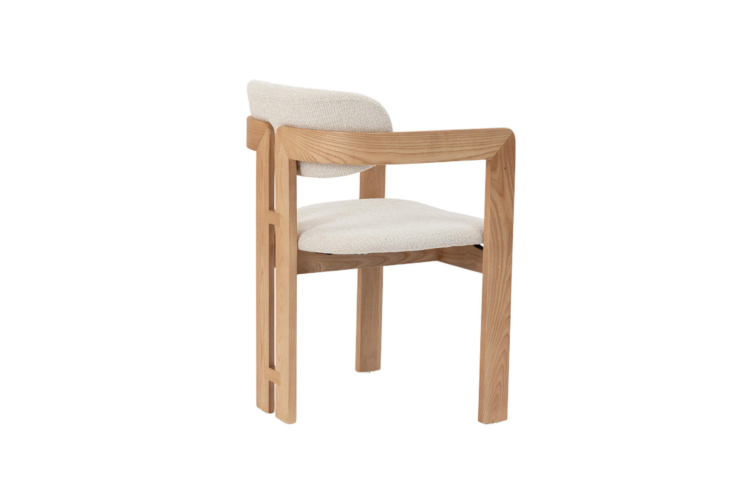 Stoel 'Camille' Essenhout Naturel Ote Milan 103 Beige