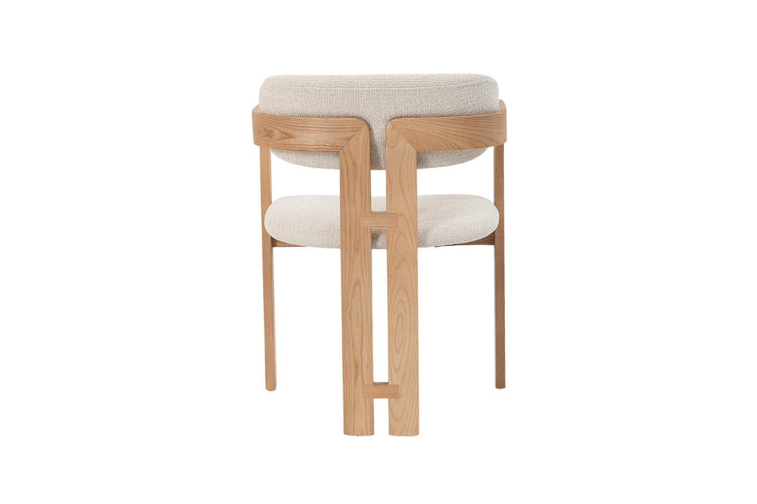 Stoel 'Camille' Essenhout Naturel Ote Milan 103 Beige