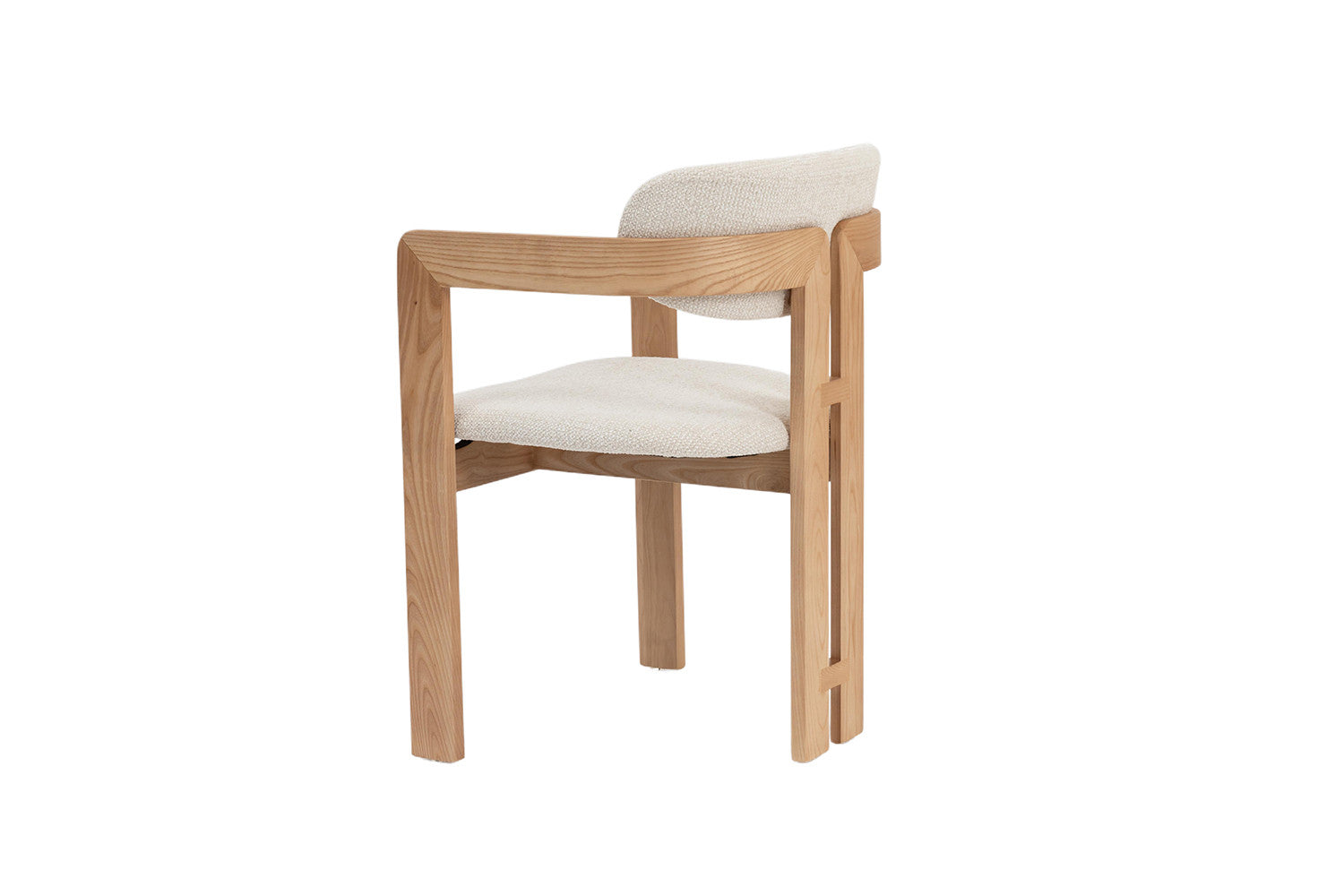 Stoel 'Camille' Essenhout Naturel Ote Milan 103 Beige