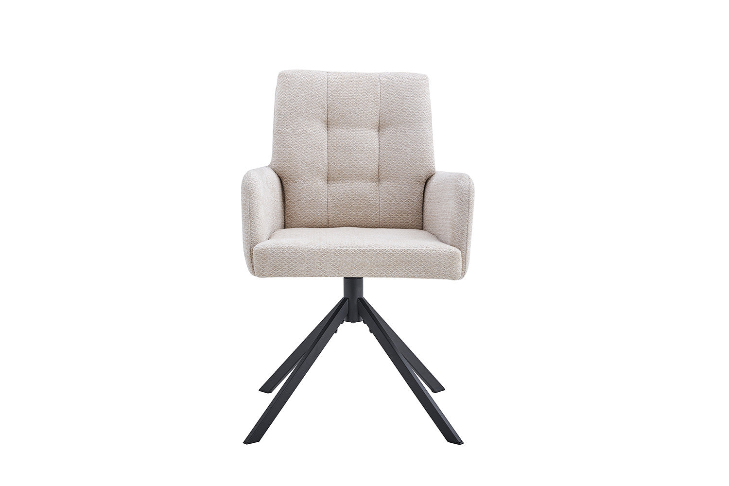 Stoel 'Granada' Draaibaar tot 0 Stof Davis Bliss 75-03 Beige