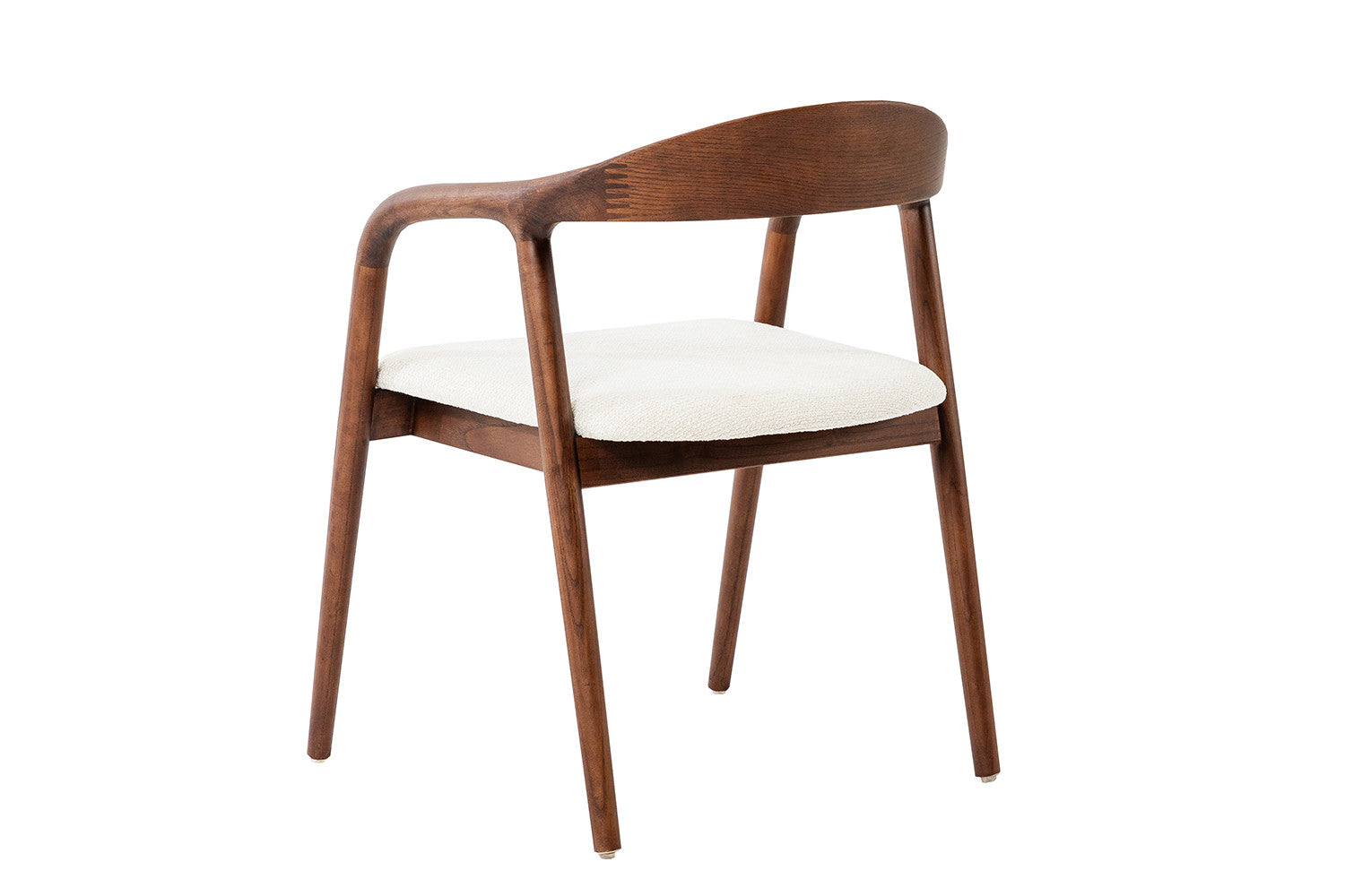 Stoel 'Claire' Essenhout Walnoot Ote Milan 103 Beige - Beschikbaar per 31/10/2026